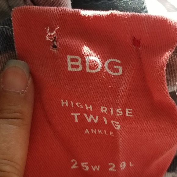 NOWT BDG High Rise Twig Ankle 25W 29L - Picture 8 of 10